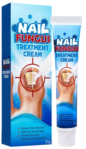Crema Riparatrice per le Unghie dei Piedi,Crema Migliorare la Salute delle Unghie e Ripara,Nutriente ad Azione Rimpolpante e Levigante,per Unghie Spesse Scolorite Danneggiate 1PC