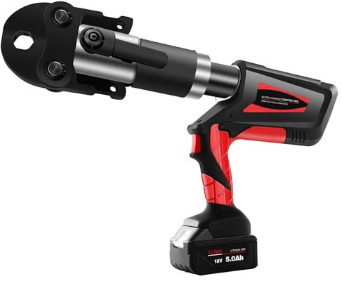 Crimpatrice idraulica, Chiave for tubi elettrica al litio HL-1550B, pinza idraulica in acciaio inossidabile, anello di serraggio for tubi, chiave for tubi a pressione,Risparmio di manodopera