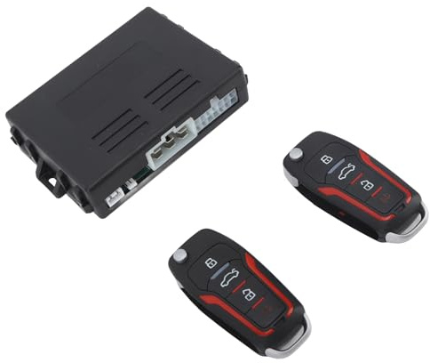 RASTKY Passive Keyless Entry Car Alarm System Car Security Alarm System DC12V Theft 1 Start Keyless Entry Kit