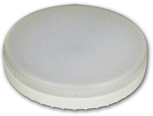 3 Stück LED-Strahler LS-353, GX53, 3W, 260lm warmweiß, LED Leuchtmittel GX53, flacher Einbaustrahler als Halogenersatz