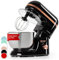 Klarstein Küchenmaschine, Knetmaschine mit 5L Schüssel, 1800W Profi Küchenmaschine mit Knethaken und Schneebesen, Universal Küchenmaschine mit 6 Stufen, Teigmaschine zum Rühren, Kneten und Aufschlagen