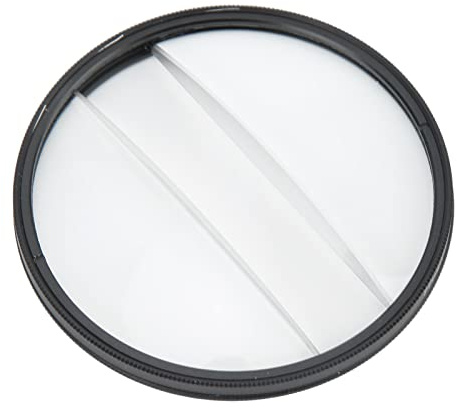 Tbest Double Glass Split Diopter Filter Premium Optisch Rotatable Kaleidoskop Prismenlinse für Kreative Fotonfilme Werbespots 77 Mm Durchmesser