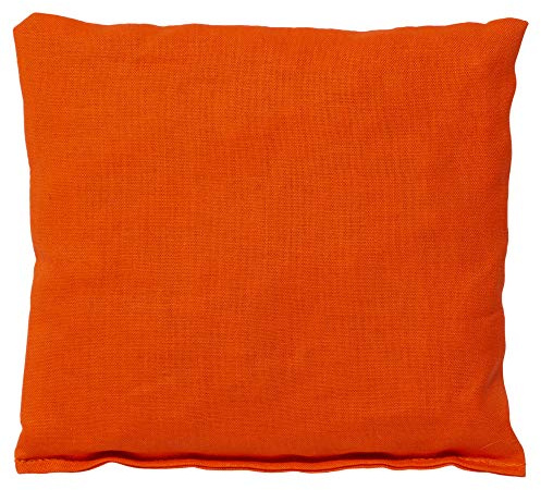 Coussin aux graines de colza - orange - Bouillotte sèche 12x12cm - Coussin thermique - Coussin aux graines - Compresse froide
