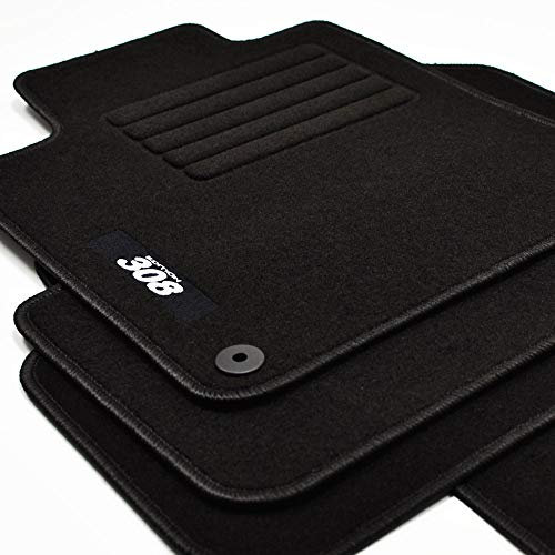 Mattenprofis Velours Logo Fußmatten passend für Peugeot 308 SW Kombi ab Bj. 2014-2021 sw