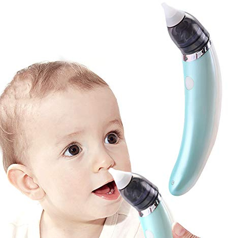 Aspiratore Nasale per Neonati - ZNEU Detergente per Naso e Cerume per le Orecchie - 5 Livelli di Aspirazione Regolabili, Sicuro e Igienico per Neonati, Bambini Piccoli Neonati Adulti