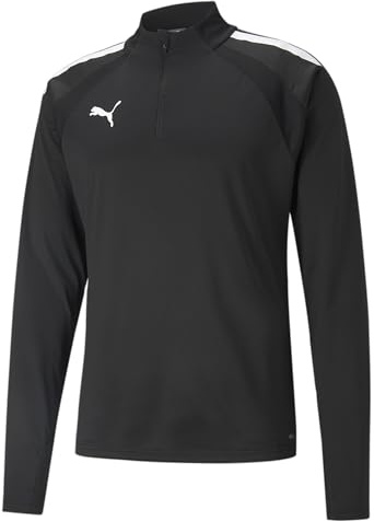 PUMA Herren Teamliga 14 Zip Top Pullover, Puma Black-puma White, XXL EU