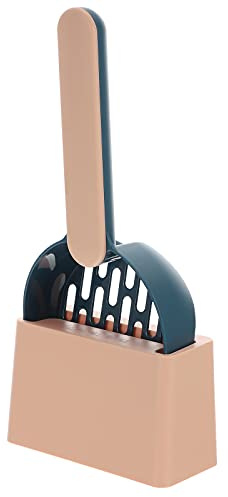 VILLCASE 1 Set Cat Litter Scoop with Holder for Litter Box Pet Litter Cleaning- Cat Cleaning Supplies