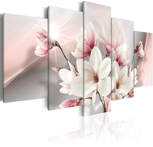 B&D XXL Acrylglasbild 100x50 cm 5 Teilig Wandbild auf Acryl Glasbilder Kunstdruck Moderne Acrylglas Platte Wanddekoration Geschenke Heimdekoration Glasbild b-A-0217-k-m