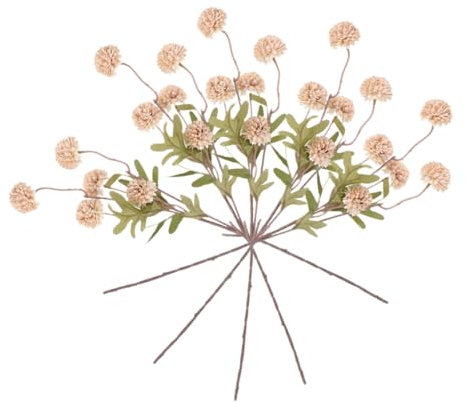 HOLIDYOYO 5stücke Künstliche Dandelion Blumen Kunststoffpflanzen Für Wohn Und Hochzeitsdekoration Vivid Und Für Schlafzimmer Und