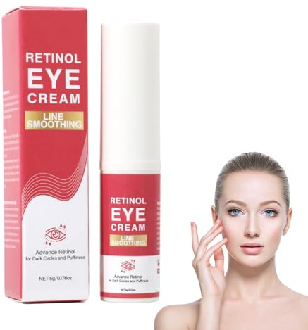 Hppsctink Crema contorno occhi in stick, 5g Crema contorno occhi con retinolo, Crema contorno occhi rassodante in stick, Contorno occhi rassodante, Trattamento occhi delicato,eye cream