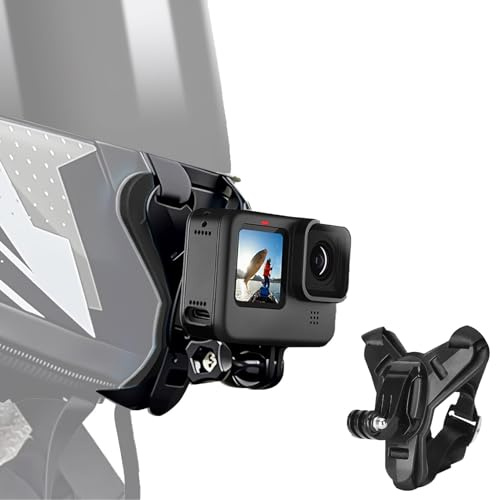Soporte Casco de Moto Mento para GoPro Hero 13 12 11 10 9 8 7 6 5