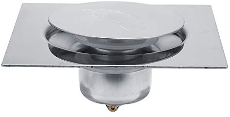 Drenaje de Piso para Duchas, Protector de Colador de Drenaje de Acero Inoxidable con Pedal para de Plomería de Baño