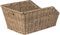 Basil Unisex – Erwachsene Cento Rattan Look Fahrradkorb, Seagrass, 47 cm x 47 cm x 22 cm