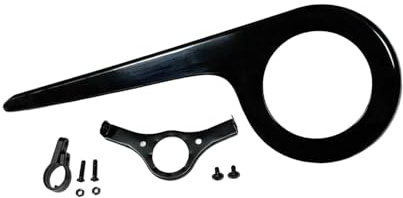 Ronyme Fahrradkettenabdeckung, Ersatzschutz, einfache Installation, Fahrradkettenschutz, Schutz für Radfahren, Outdoor, Hof, Camping, mit Repariertem Schwanz