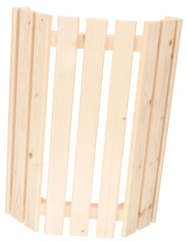 FRCOLOR Pantalla Protectora de Lámpara Antiexplosión para Sauna, Resistente a Altas Temperaturas, de Plástico, Adecuado para Cabinas y Salas de Sauna