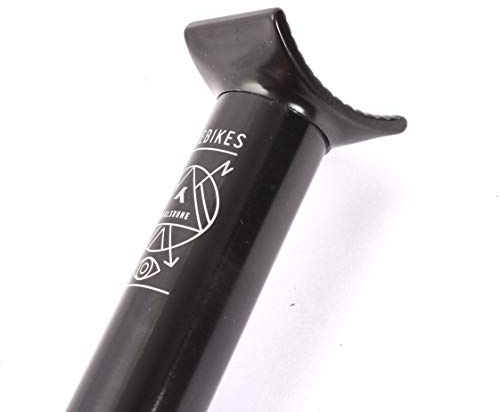 KHE Pivotal BMX Seat Post 200 mm 25.4 mm 7005 Aluminium Only 138 g Black