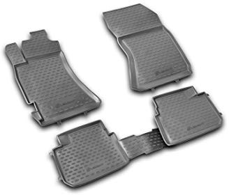 Element Gummimatten Passgenaue Fußmatten 2008-2013 4tlg