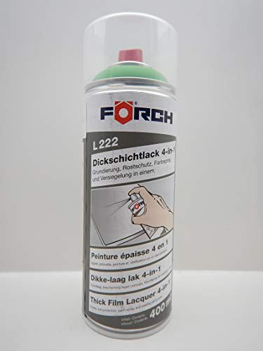 FORCH 4 in 1 RAL 6018 GELBGRÜN GRÜN DICKSCHICHTLACK Lack Spray SPRAYDOSE 400ML (1)