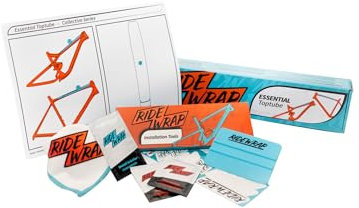 RideWrap Essential Toptube Kit - Matte Clear - RW-EC-RT-G1-906