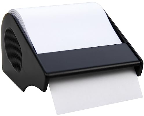 RNK 1 st 60 mm x 10 m rulle självhäftande papper i dispenser, påfyllningsbar, vit, 1 st