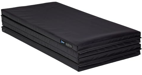 Z Athletic Folding Mat for Gymnastics, Tumbling, Cheerleading, and More, 4 Ft x 8 Ft x 2 In