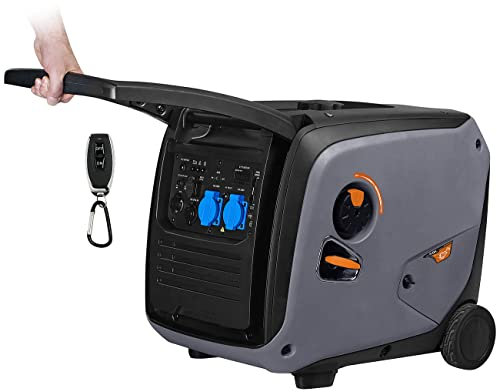 revolt Inverter Stromerzeuger: Benzin-Inverter-Generator, 4.000 W, 2X 230 V, Versandrückläufer (Strom Generator, Strom)