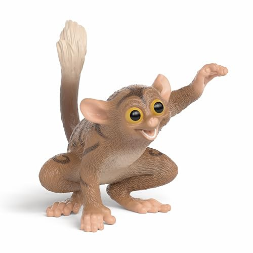 SCHLEICH LA Scuola degli Animali MAGICI | Fitzgeraldo 14952 | Figura di tarsio dal Film | Figura da Collezione dettagliata | Idea Regalo per Bambini dai 3 Anni | 7 x 5 x 6 cm