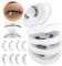 Pestañas Postizas Magneticas, 4 Pares Pestañas Magneticas Con Aplicador Reutilizables De Aspecto Natural, Sin Necesidad De Pegamento, Fáciles De Poner Y Quitar (Magnetic-Lashes X079b-4p)