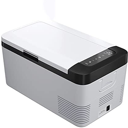 Car refrigerator Portable Refrigerator 12/24 Volt Car Freezer (18 Liters), Car, Mini Refrigerator Freezer, Suitable For Driving, Traveling, Fishing, Outdoor (Color : A, Size : 24V 110V 220V)