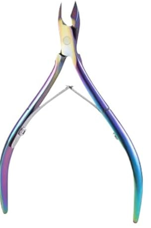 Nagelnippers fingernagel tånagel nagelbandsklippare trimning rostfritt stål nagelklippare skärare sax tång manikyrverktyg för manikyr (färg-1 st.-1)