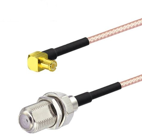 MCX to F Type TV Antenna Adapter Cable 30cm for DVB-T2 ATSC USB Stick Receiver USA Shipping