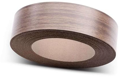 ben+camilla.com Kantenumleimer Nussbaum 20 mm x 25 m zum Aufbügeln für Möbelbauplatten und Regalbretter