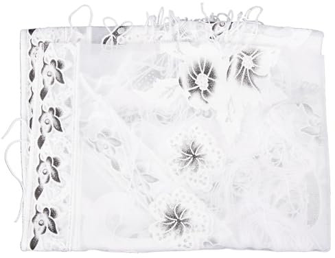 DEARMAMY Luxuriöser Schal Mit Quaste Und Spitze Im Retro-stil Für Formelle Partys Mit Pailletten