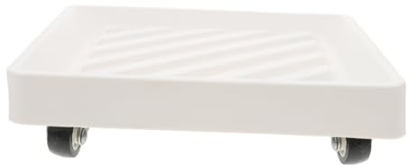 UPKOCH Dolly de Plante Carré avec roulettes Plateau à Roues Robuste pour Pots de Fleurs Support Mobile pour Intérieur et Extérieur Base à Eau pour Plantes