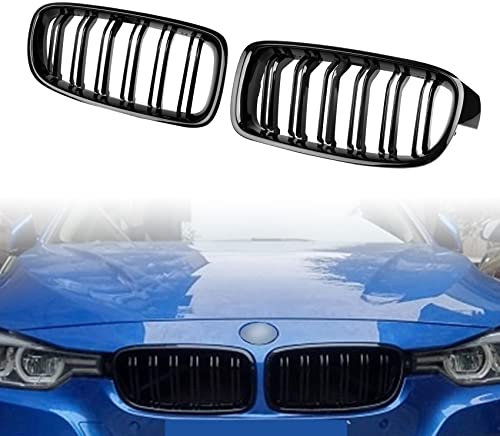 DOCAS Grille de calandre avant pour 3er F30 F31 F35 2012-2018 Noir brillant