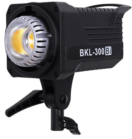 Yominerr Luce Video Bi LED da 300 W, Illuminazione LED Continua con Wireless 2,4 G per Ritratti, Spina UE per Fotografia All'Aperto