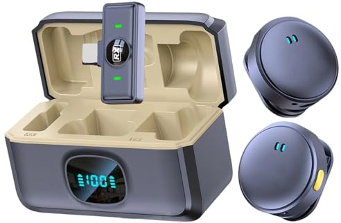 Generico Microfono per Telefono | Microfono per Registrazione - da Colletto con Riduzione Rumore per Registrazione Canto Video Social Media