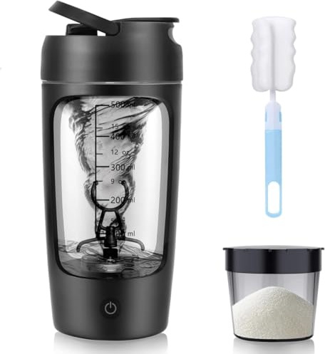Protiene Elektrischer Shaker (Schwarz)