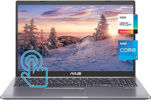 ASUS 2023 Vivobook 15.6” FHD 1920 x 1080 Touch Screen, 11th Gen Intel Core i5-1135G7, Intel Iris Xe Graphics, 20GB DDR4 RAM, 512GB SSD, WiFi 6, Windows 11 Pro, Slate Grey
