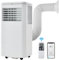 9000 BTU Air Conditioning Unit, 2.5KW Portable Air Conditioner, Dehumidifier, Ventilation, Cooling Fan with Remote Control/APP Control/3 Operating Modes for Rooms up to 100 m³, 24-hour Timer