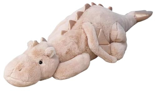Dragon Stuffed Animal 35 inch Dinosaur Plush Pillow with Wing for Kids