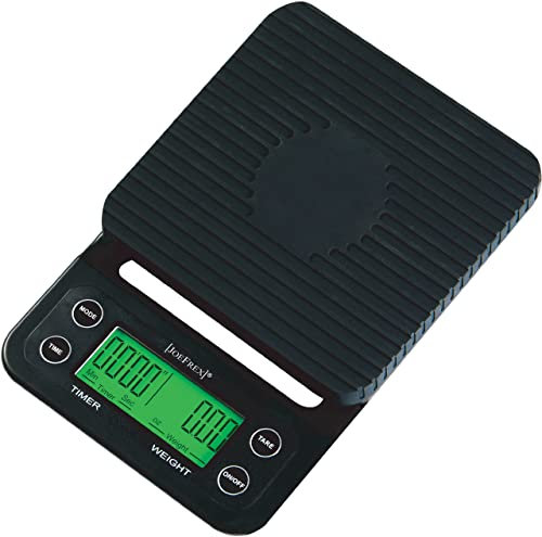 Feinwaage für Brühkaffee | Digital Brewing Scale mit Timerfunktion | Maximalgewicht 5,0 kg | Präzision 0,1g