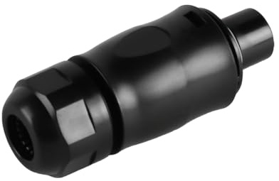 Laroal BC01 Kabelverbinder Stromanschlussbuchse Netzstecker Stromanschluss IP68 Wasserdicht 3-poliger Stromanschlussstecker für Mikrowechselrichter (Male)