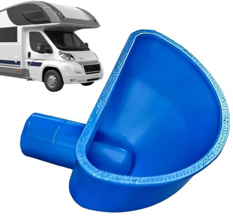 Entonnoir à eau - Entonnoir à Large Goulot Anti-Débordement - pour bidon d'eau de camping-car de,pour Fourgon Caravane Camping Extérieur Route Pique-Nique