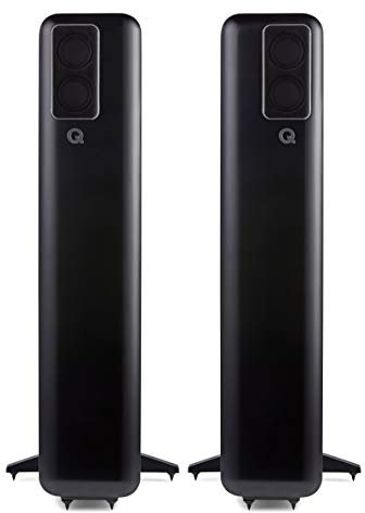 Q ACOUSTICS Q Active 400 Floorstanding Speakers (Pair) (Black)