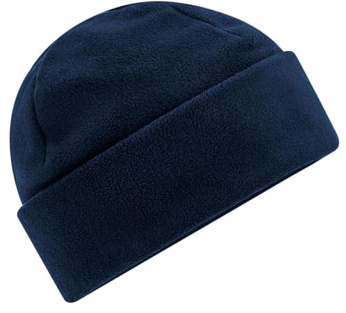 Beechfield - Recycled Fleece Cuffed Design - Beanie - French Navy