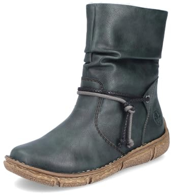 Rieker Bottines classiques pour femme Z3774, Vert 54, 36 EU Large