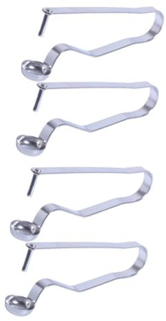 COLLBATH 4pezzi Rimuovi Torsoli Inossidabile Strumento per Snocciolare Datteri e Jujube Gadget Rimuovere Facilità