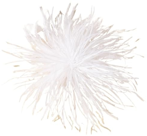 Broche Plume Brosch Flerfärgad Fjäder Stor Brosch 15 cm för Kvinnor Vintage Mode Handgjord För Bröllopsfest Smycken