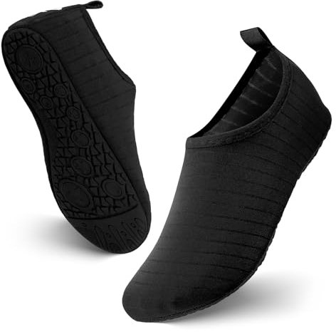 JOTO Wasserschuhe für Damen Herren Kinder, Unisex Badeschuhe Strandschuhe Quick-Dry Schnelltrockend Aquaschuhe Schwimmschuhe Surfschuhe Barfuß Schuhe